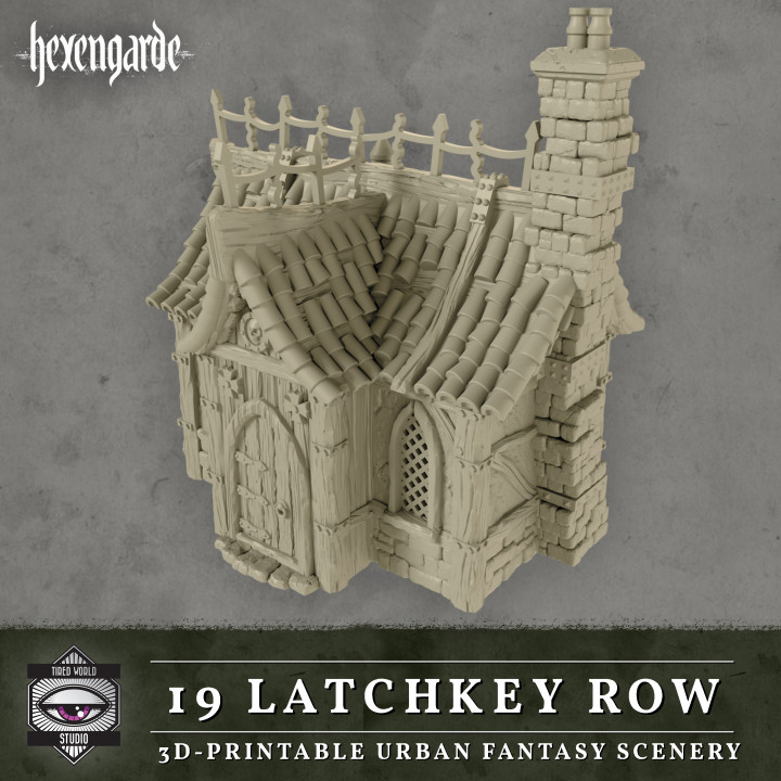 19 Latchkey Row's Cover