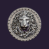 Lion medallion image