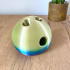 Bowling ball phone / switch / pencils / tablet holder image
