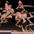Skeleton horse archer group image