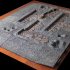3D Printable Trench Terrain| 6" x 6" Tiles | STL Files | Modular Battlefield - Trench Pack image