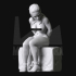Slave Girl Sitting on Stone - Sub Series 134 image