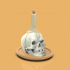 Skull with Candles image