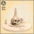 Skull with Candles image