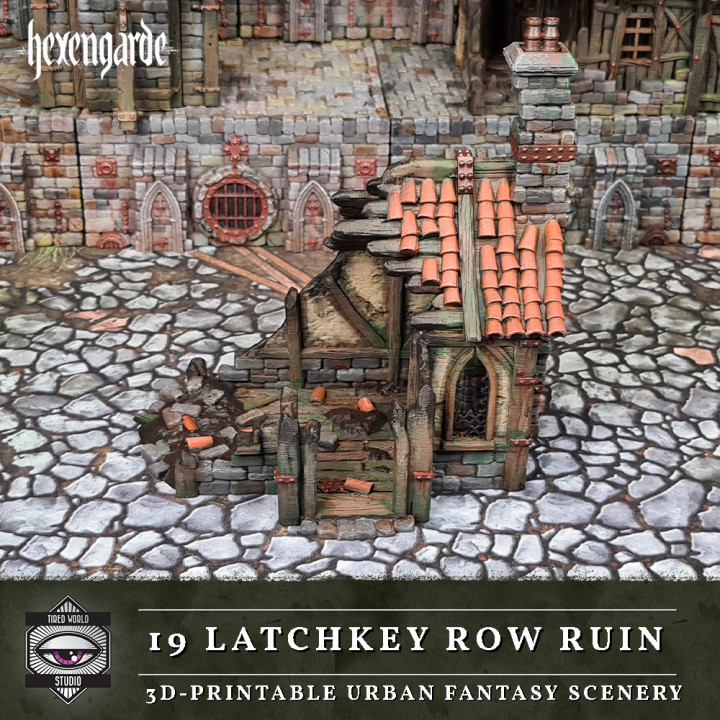 19 Latchkey Row Ruin's Cover