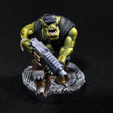 Picture of print of Orc shoota gruntz multi-part set (pre-supported)