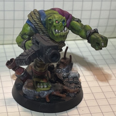 Picture of print of Orc shoota gruntz multi-part set (pre-supported)