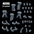 Orc shoota gruntz multi-part set (pre-supported) image