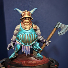 Picture of print of Algrippa - Chaos Ogre Champion