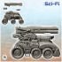 Combat vehicle Six-wheeled Sci-Fi fighting vehicle with laser cannon (18) - Future Sci-Fi SF Post apocalyptic Tabletop Scifi image