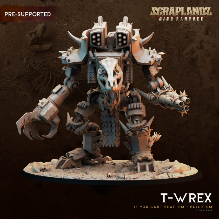 T-WREX - Dark Gods Scraplandz's Cover