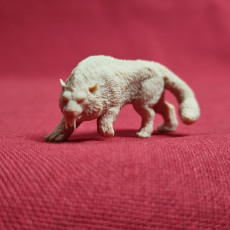 Picture of print of Crag Cat - Tabletop Miniature (Pre-Supported)