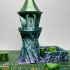 Fae Villa Dice Tower - SUPPORT FREE! print image