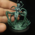Spider Goddess Lerath 32mm and 75mm pre-supported print image