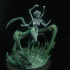 Spider Goddess Lerath 32mm and 75mm pre-supported print image