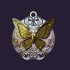 BUTTERFLY MEDALLION image