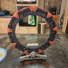 Picture of print of Stargate - working clock