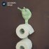Toilet paper storage “snail” image
