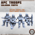 Kaledon Fortis APC Troops x7 image