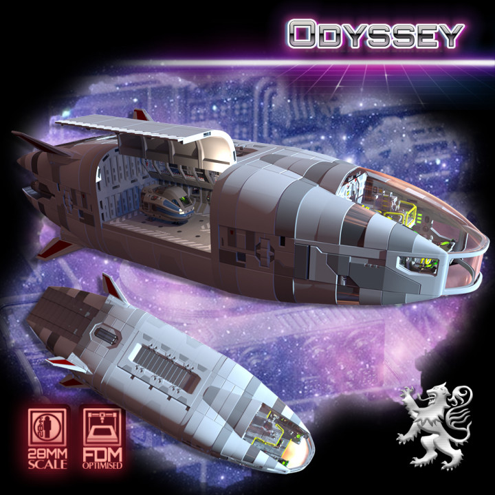 Odyssey 28mm Science and Survey Starship's Cover