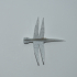 Origami dragonfly image