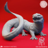 Frost Salamander - Tabletop Miniature (Pre-Supported) image