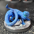 Frost Salamander - Tabletop Miniature (Pre-Supported) print image