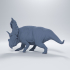 Kosmoceratops angry 1-35 scale pre-supported dinosaur image