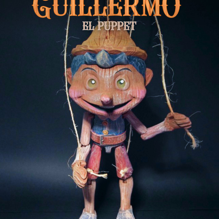 3D Printable Guillermo, el Puppet by Stlflix
