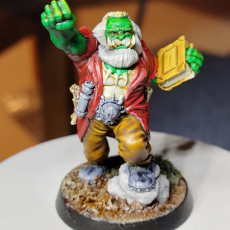 Picture of print of Karl Marx Orc