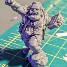 Picture of print of Karl Marx Orc