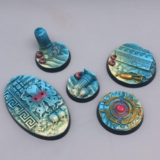 Picture of print of Atlantis Bases & Toppers (pre-supported)
