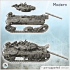 Carcass of Soviet Russian T-64 BV tank (4) - Cold Era Modern Warfare Conflict World War 3 image