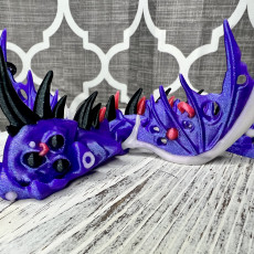 Picture of print of ARTICULATED PUNK ABYSS DRAGON
