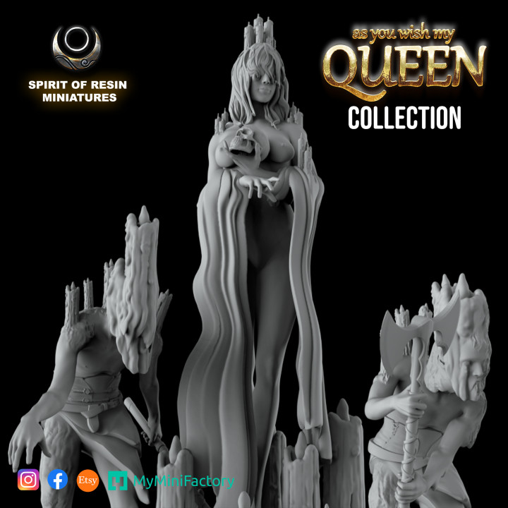 As You Wish My Queen, Collection's Cover