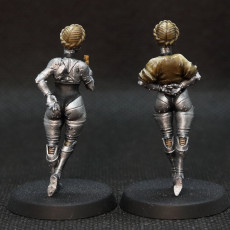 Picture of print of Atomic Heart Ballerina Twins Fan minis