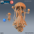 Jellyfish Mermaid Meditation / Tentacle Beast / Merfolk / Water Animal Humanoid / Ocean & Sea Encounter image