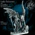 Lady Falconer and Griffin (1:12 & 1:24 scalee) - The Forest Creatures image