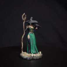 Picture of print of Azora the Witch (2 sizes included)