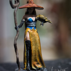 Picture of print of Azora the Witch (2 sizes included)