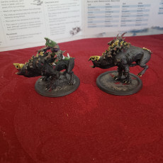 Picture of print of Rat riders (Mounted & Wild versions)