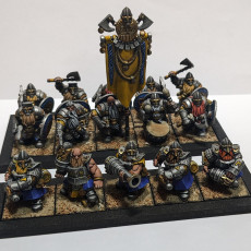 Picture of print of Dwarf Firespitters - Highlands Miniatures