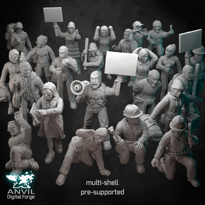 Modern Civilians - Anvil Digital Forge February 2023's Cover