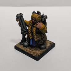 Picture of print of Dwarf Engineers - Highlands Miniatures