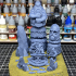 Ancient Dwarf Forge and Great Dwarf Runemaster - Highlands Miniatures image