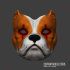 Dog Mask 3D Print Model for Cosplay & Halloween image