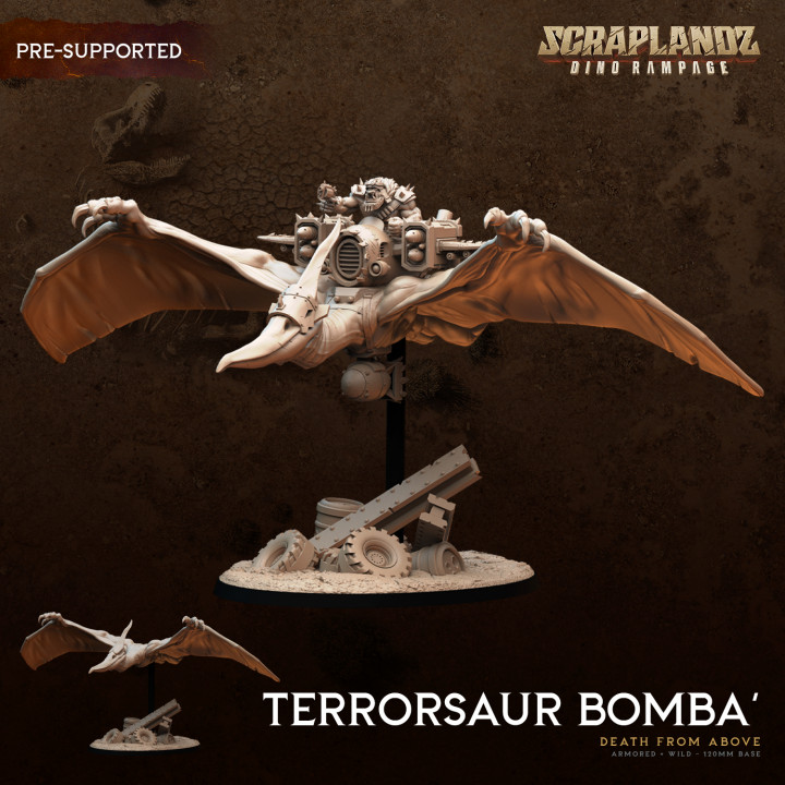 Terrorsaur Bomba - Dark Gods Scraplandz's Cover