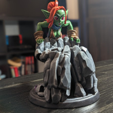 Picture of print of Dice Goblin - Figure scale