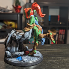 Picture of print of Dice Goblin - Figure scale