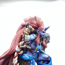 Picture of print of Kijo, the Oni Barbarian - Figure Scale